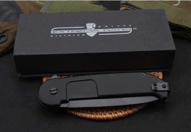 8'' New CNC Fast Opening 3MM Blade Aluminum Handle  Pocket Folding Knife VTF126