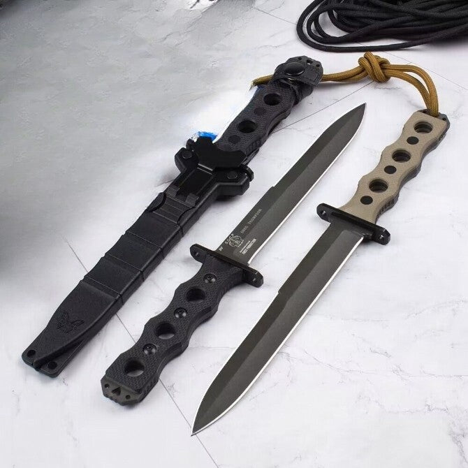 11.5'' New Double Edge CPM-3V Blade Nylon Glass Fiber Handle Hunting Knife VTH80
