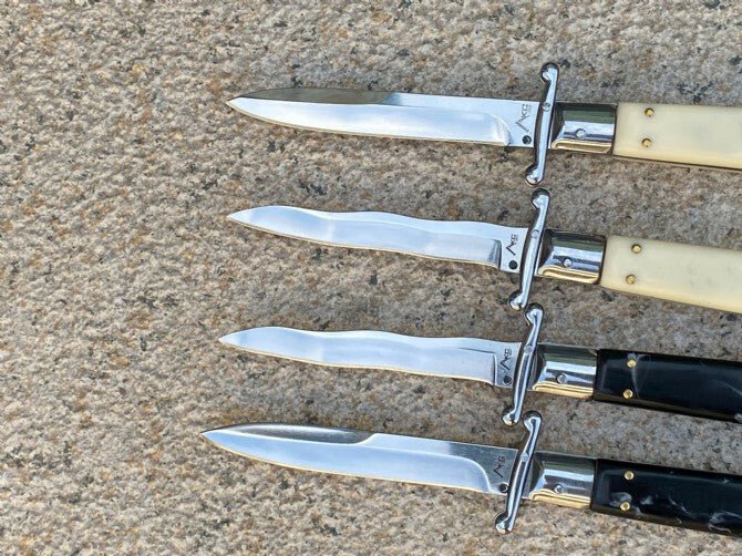 10'' New 440C Blade Acrylic Handle Lockback Tactics Folding Pocket Knife VTF28