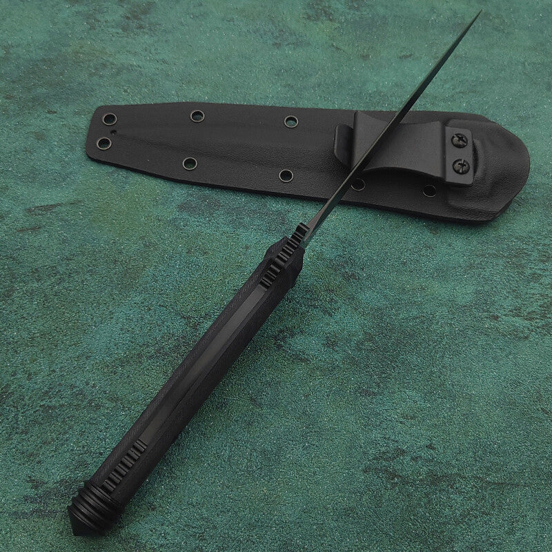 13'' New Double Edge N690 Blade G10 Handle Tactics Survival Hunting Knife VTH72