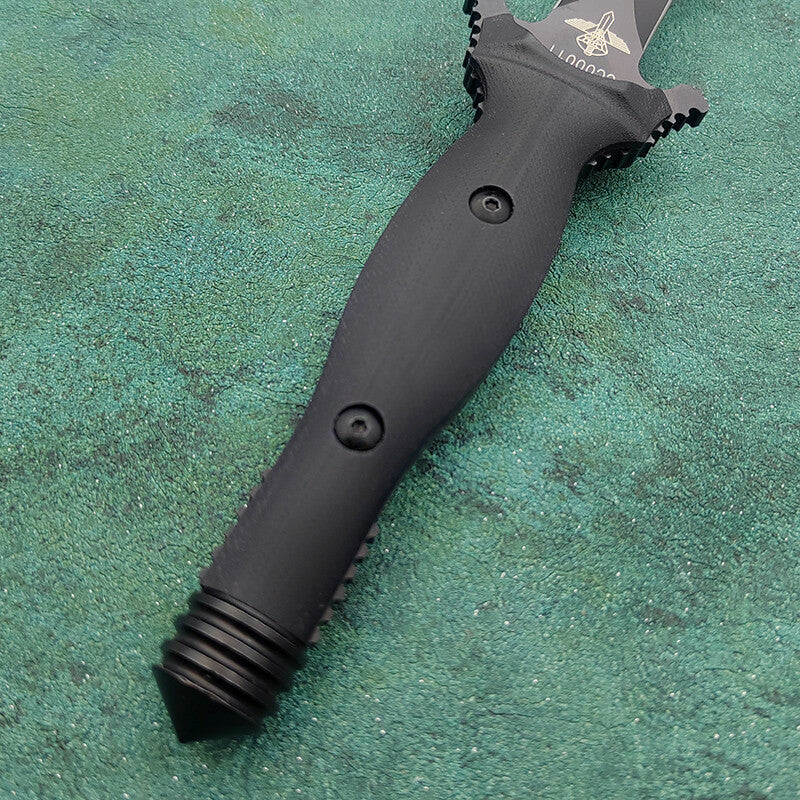 13'' New Double Edge N690 Blade G10 Handle Tactics Survival Hunting Knife VTH72
