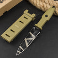 9.5'' New Double Edge N690 Blade G10 Handle Tactics Survival Hunting Knife VTH45