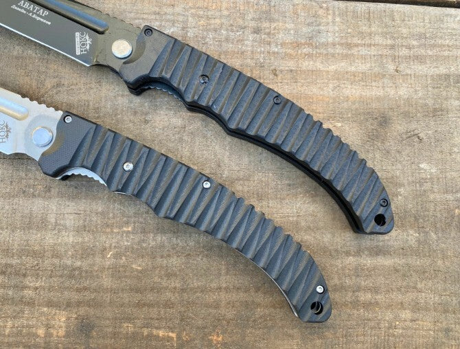 New Manual Folding Knife D2 Blade G10 Handle Pocket Outdoor Tool Knife DF49