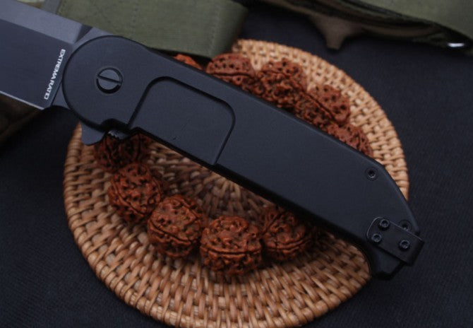 8'' New CNC Fast Opening 3MM Blade Aluminum Handle  Pocket Folding Knife VTF126