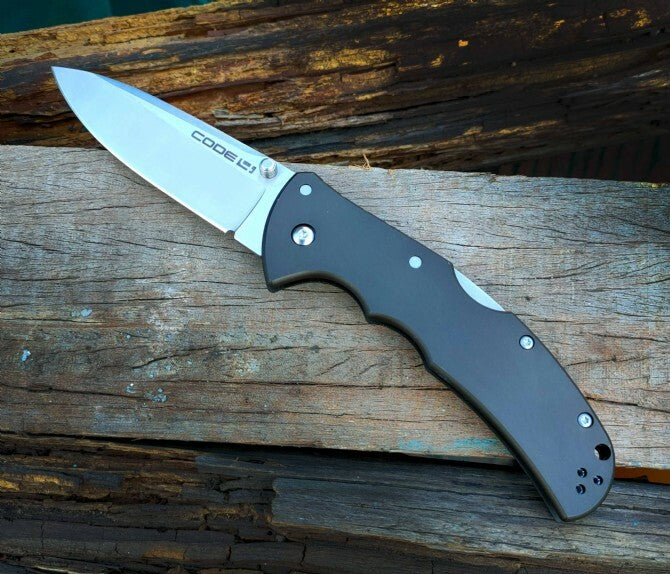 New S35VN Blade Aluminum Handle Back Lock Tactics Folding Pocket Knife VTF188
