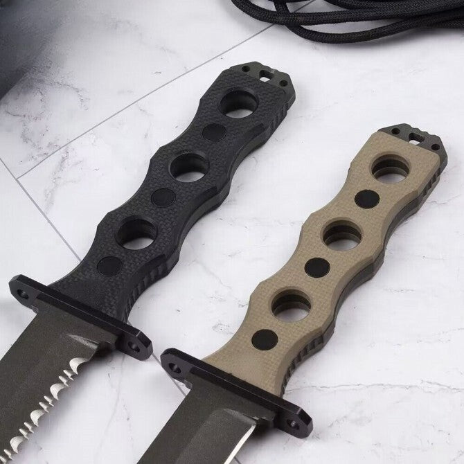 11.5'' New Double Edge CPM-3V Blade Nylon Glass Fiber Handle Hunting Knife VTH80