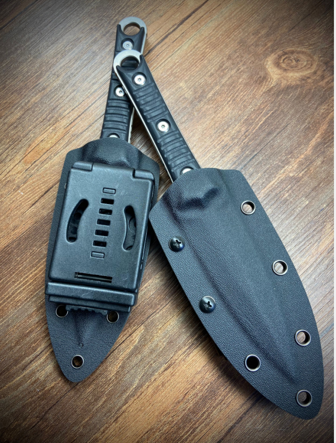9'' New DoubleEdge M390 Blade G10 Handle Tactics Boot Dagger Hunting Knife VTH59