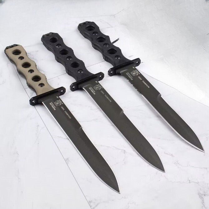 11.5'' New Double Edge CPM-3V Blade Nylon Glass Fiber Handle Hunting Knife VTH80