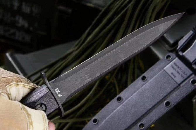 12'' New 1905 Steel Blade Fiberglass Handle Full Tang Tactics Hunting Knife EK44