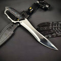 18'' New Fix Knife AUS-8 Stell Blade G10 Handle Camping Outdoor Tool Hunting Knife