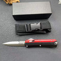 9'' New 8Cr14MoV Steel Blade Zinc Alloy Handle Pocket Camping Outdoor Utility Knife
