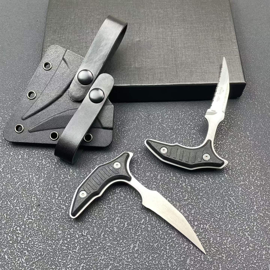 4.7'' New Fix Knife M390 Steel Blade  Full Tang G10 Handle Camping Outdoor Tool Hunting Knife