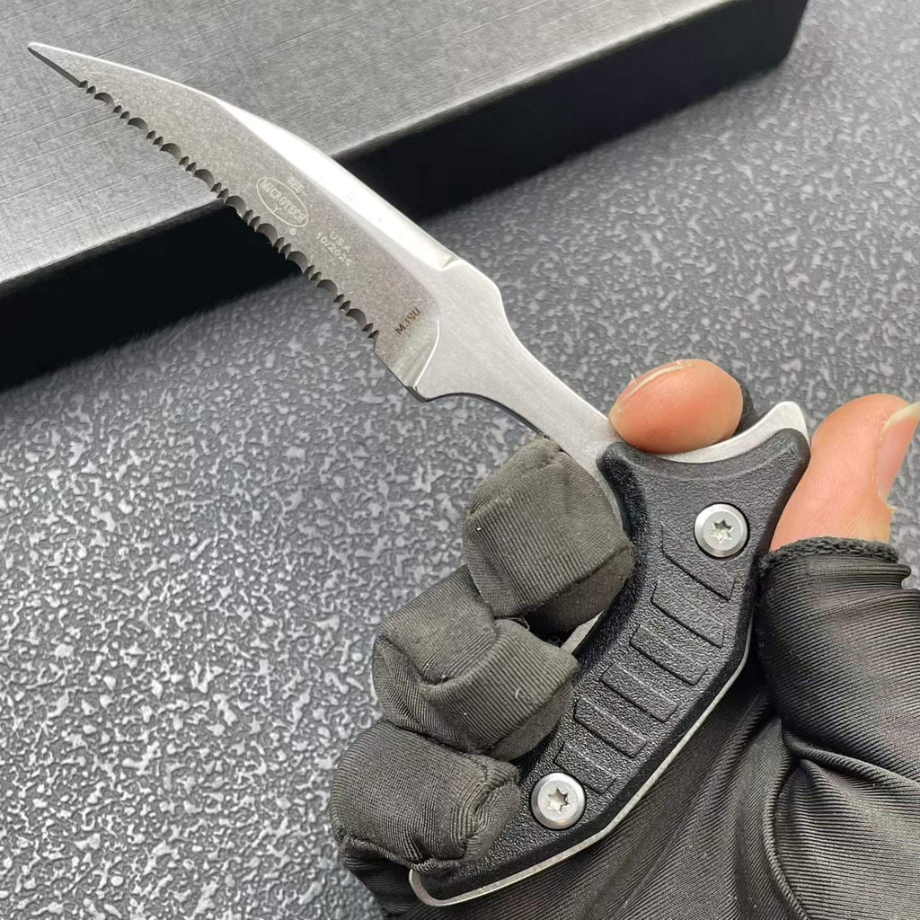 4.7'' New Fix Knife M390 Steel Blade  Full Tang G10 Handle Camping Outdoor Tool Hunting Knife