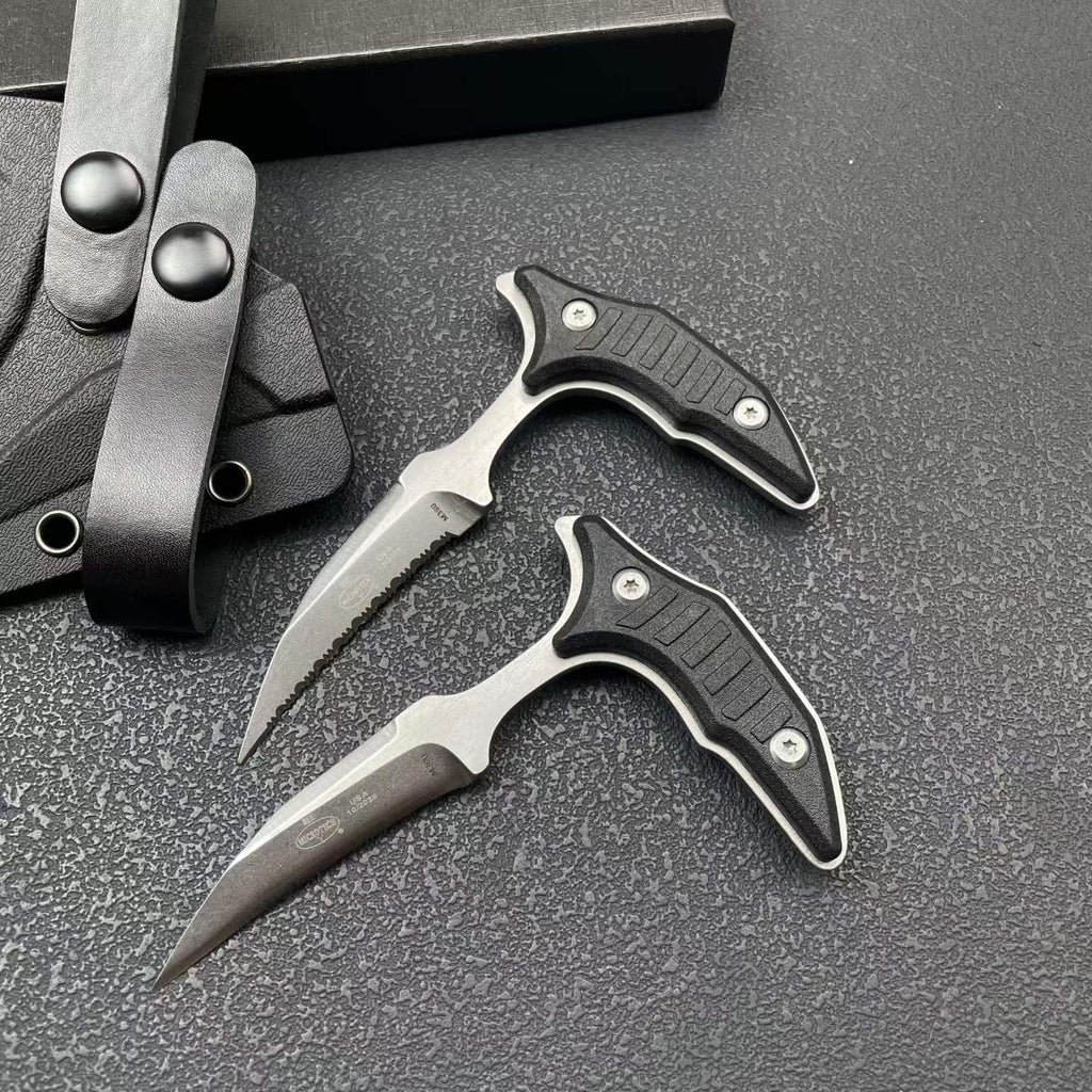 4.7'' New Fix Knife M390 Steel Blade  Full Tang G10 Handle Camping Outdoor Tool Hunting Knife