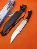 16'' New 7Cr13MoV High-Chrome Steel Blade TPR Handle Camping Outdoor Utility Tactics Hunting Knife UC3321