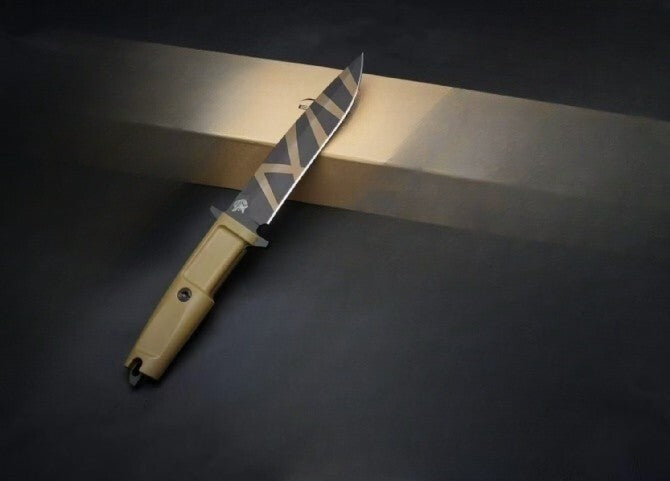 11'' New N690 Steel Blade FORPRENE Handle Camping Outdoor Tool Knife VTH96