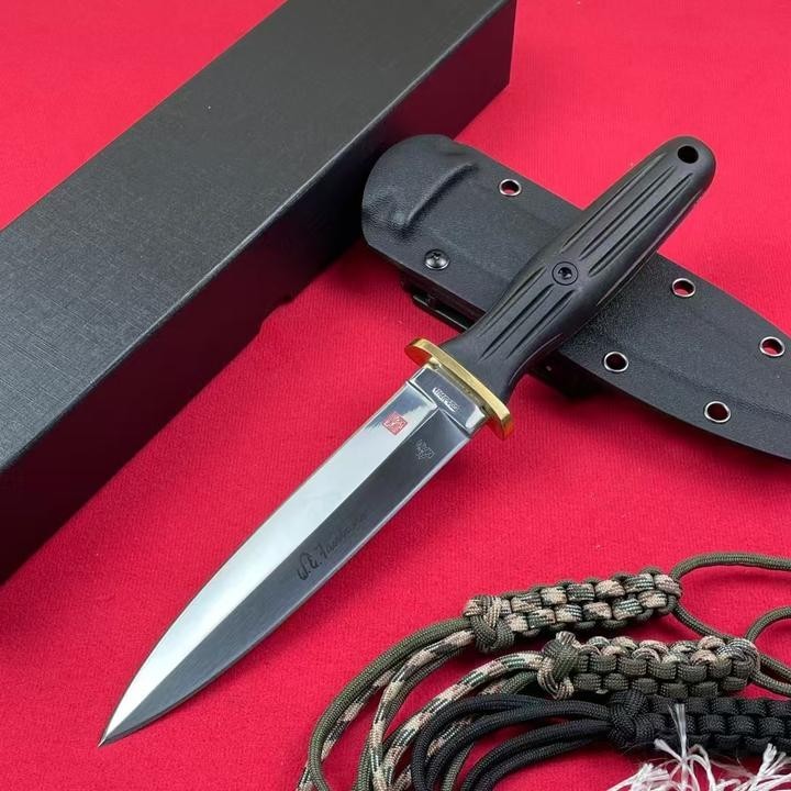 11'' New Double Edge 440 Blade ABS Handle Camping Hunting Knife VTH95