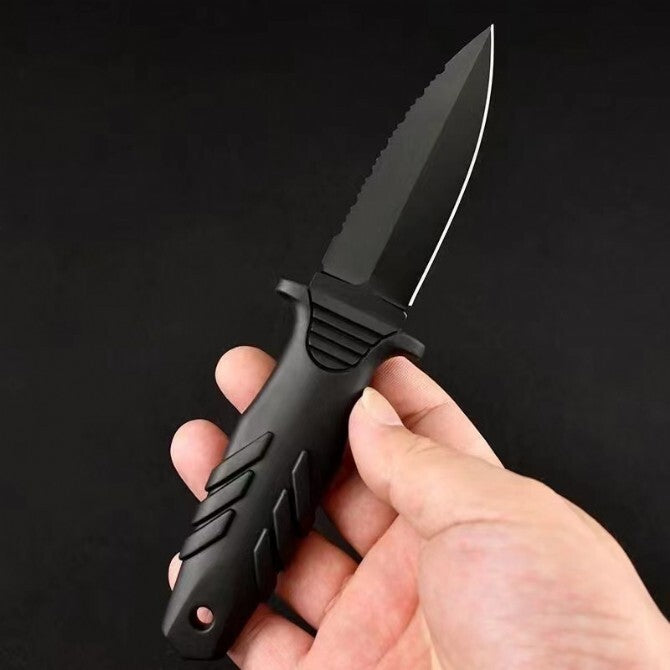8'' New Double Edge N690Co Blade Fiberglass Handle Dagger Hunting Knife VTH647S