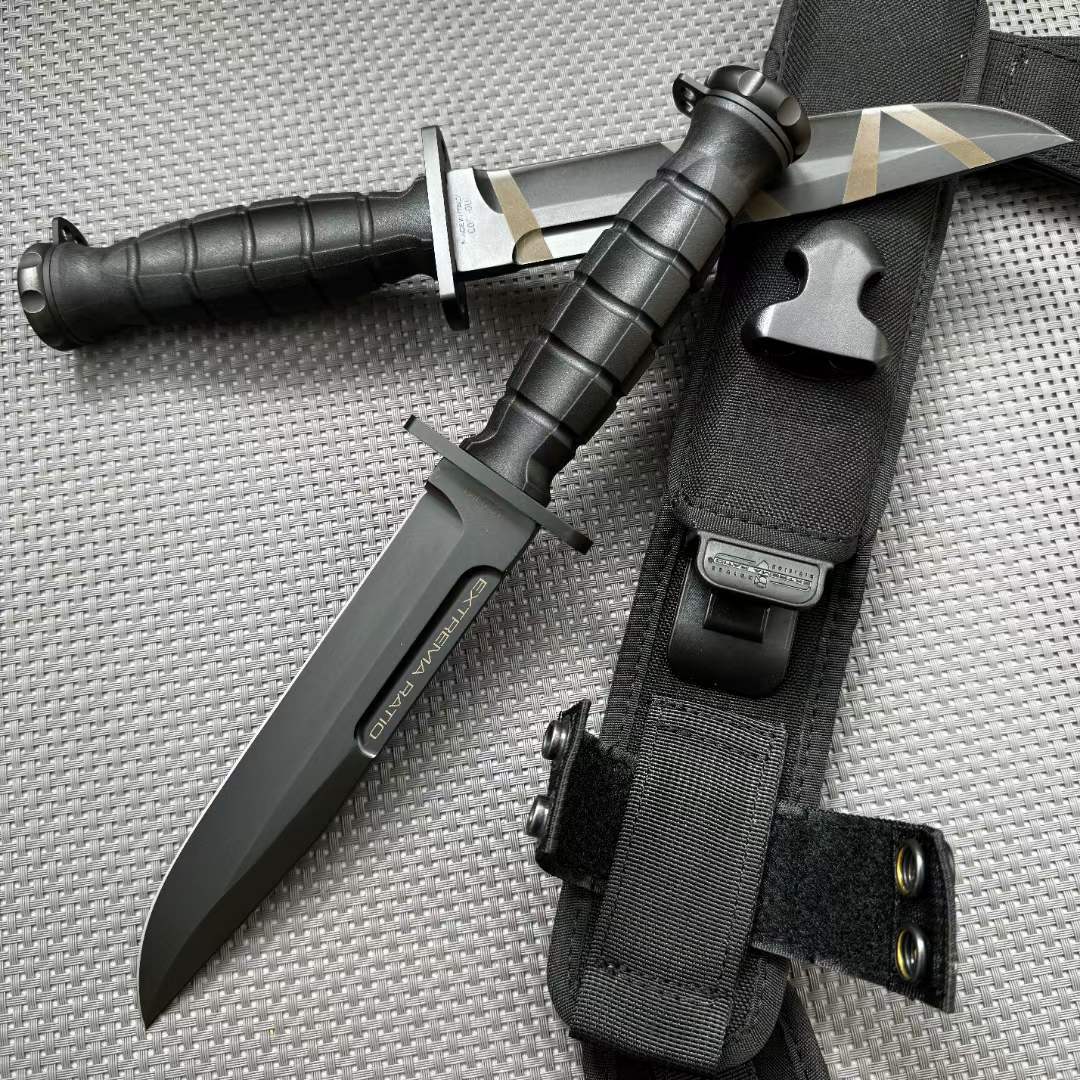 12'' New CNC N690 Steels Blade Nylon Handle Camping Outdoor Tool Knife VTH36