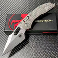 8.5'' New Stone Wash M390 Blade Full T4C Titanium Handle  Outdoor Folding Knife VTF64