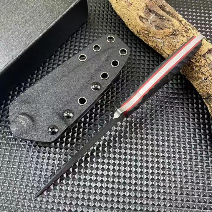 8'' New Double Edge M390 Blade G10 Handle Tactics Dagger Hunting Knife VTH44