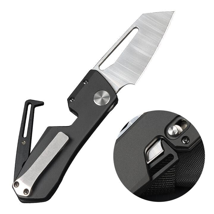 New CNC D2 Blade Aluminum Handle Collection Outdoor Folding PocketKnife DF04