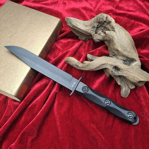 13''New 1905Cro-Van Blade Fiberglass Handle Full Tang Camping Hunting Knife EK45