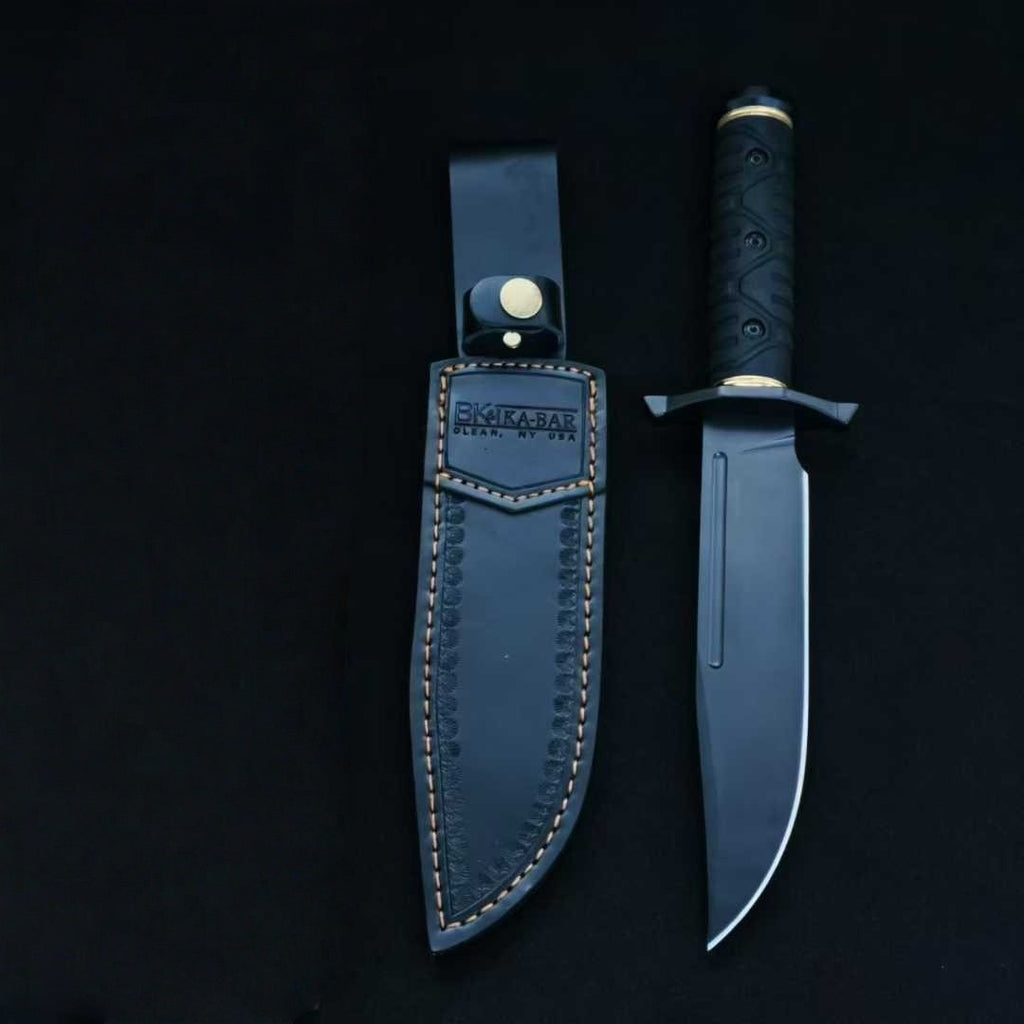 1095Cro-Van Fixed Blade Rubber handle Full Tang Collection Outdoor Knife VTH184