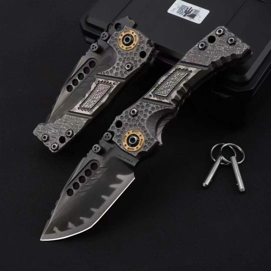 New Z-Wear Steel Blade T4C Handle Outdoor Utility Tool Folding Knife VTF184