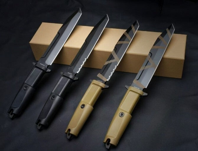 12'' New N690 Steel Blade FORPRENE Handle Camping Outdoor Knife Knife VTH96T