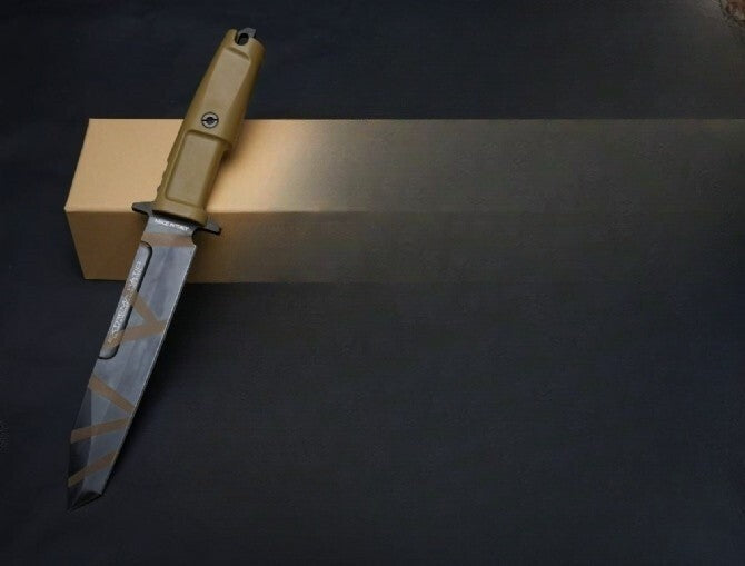 12'' New N690 Steel Blade FORPRENE Handle Camping Outdoor Knife Knife VTH96T