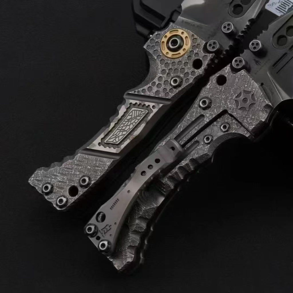 New Z-Wear Steel Blade T4C Handle Outdoor Utility Tool Folding Knife VTF184