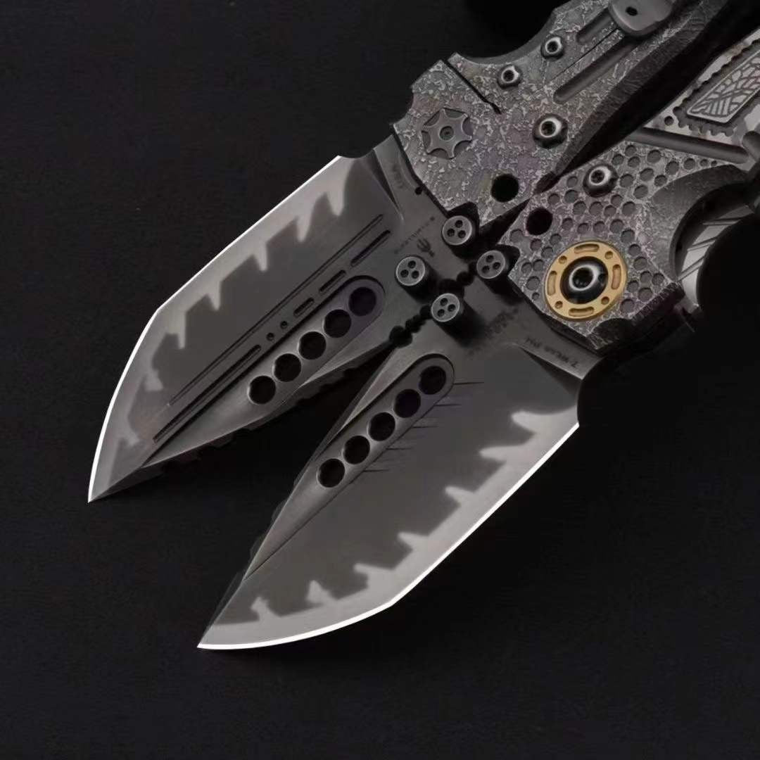 New Z-Wear Steel Blade T4C Handle Outdoor Utility Tool Folding Knife VTF184