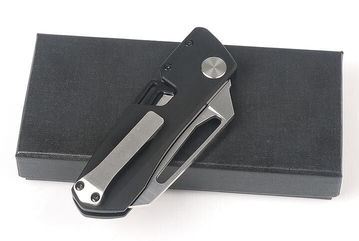 New CNC D2 Blade Aluminum Handle Collection Outdoor Folding PocketKnife DF04