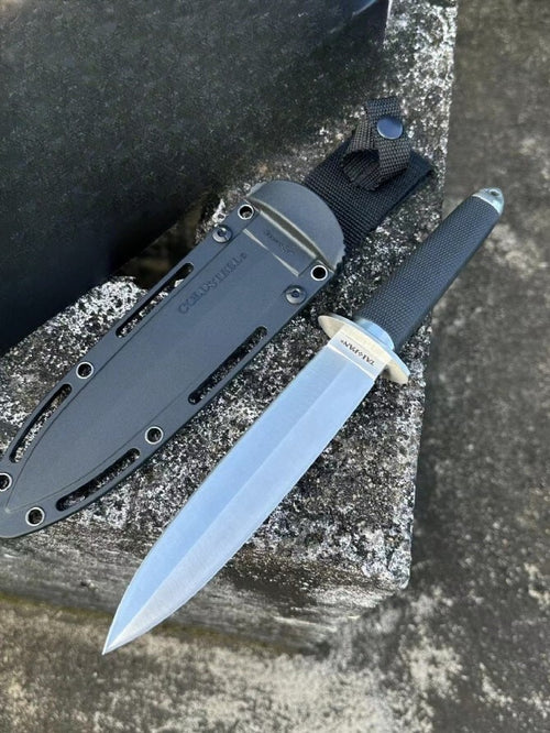 13'' New Double Edge 3V Blade Craton Handle Tactics Dagger Hunting Knife VTH67