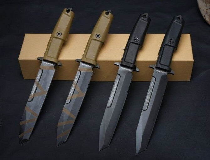 12'' New N690 Steel Blade FORPRENE Handle Camping Outdoor Knife Knife VTH96T