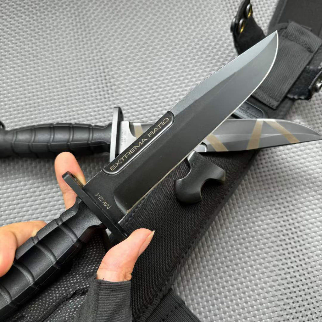 12'' New CNC N690 Steels Blade Nylon Handle Camping Outdoor Tool Knife VTH36