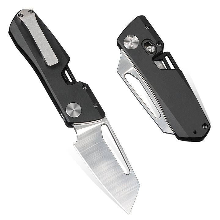 New CNC D2 Blade Aluminum Handle Collection Outdoor Folding PocketKnife DF04