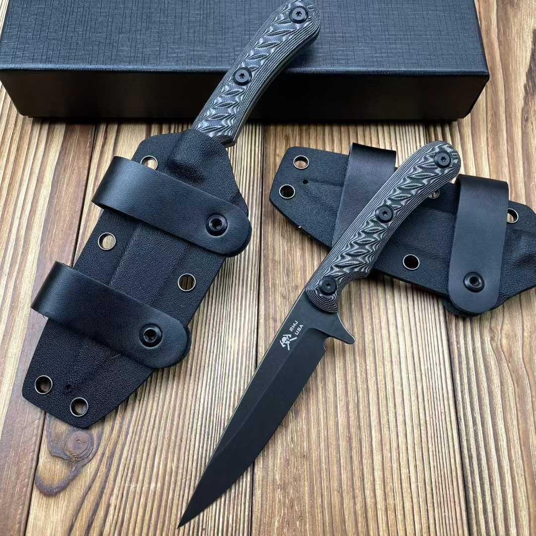 7.5'' New M390 Fixed  Blade G10 Handle Collection Outdoor  Camping Knife VTH11
