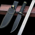 1095Cro-Van Fixed Blade Rubber handle Full Tang Collection Outdoor Knife VTH184