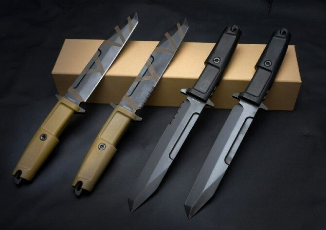 12'' New N690 Steel Blade FORPRENE Handle Camping Outdoor Knife Knife VTH96T