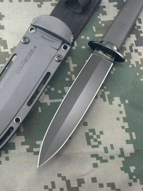 13'' New Double Edge 3V Blade Craton Handle Tactics Dagger Hunting Knife VTH67B