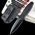 8'' New Double Edge N690Co Blade Fiberglass Handle Dagger Hunting Knife VTH647S