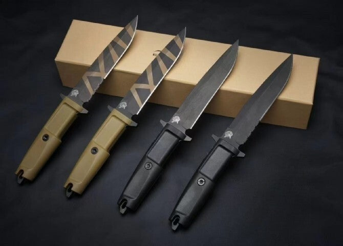 11'' New N690 Steel Blade FORPRENE Handle Camping Outdoor Tool Knife VTH96