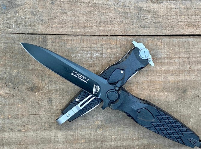 10" New Manual Folding Knife D2 Steel Blade G10 Handle Liner Lock Pocket knife