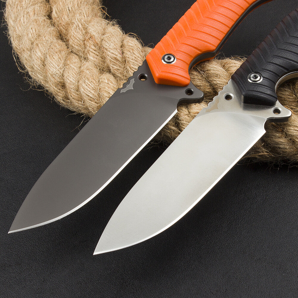 10'' New CNC DC53 Steel 5MM Blade G10 Handle Camping Outdoor Tool Knife VTH76