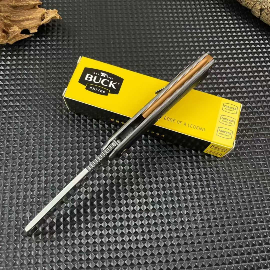 7.5" New FoldingKnife D2 Steel Blade Aluminum Handle Camping Knife DF263