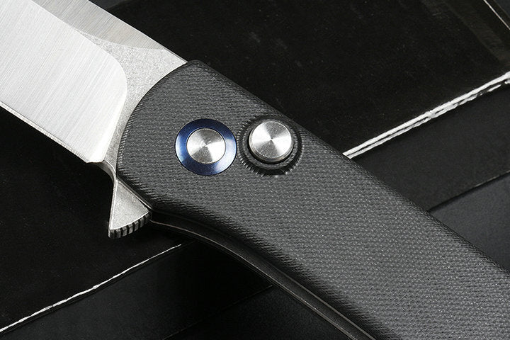9'' New Fast Opening CNC D2 Blade G10 Handle Survival Pocket Folding Tools DF46