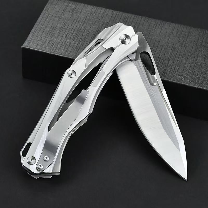 9'' New 7Cr17MoV Blade Steels Handle Outdoor Utility Pocket Folding Knife VTF06