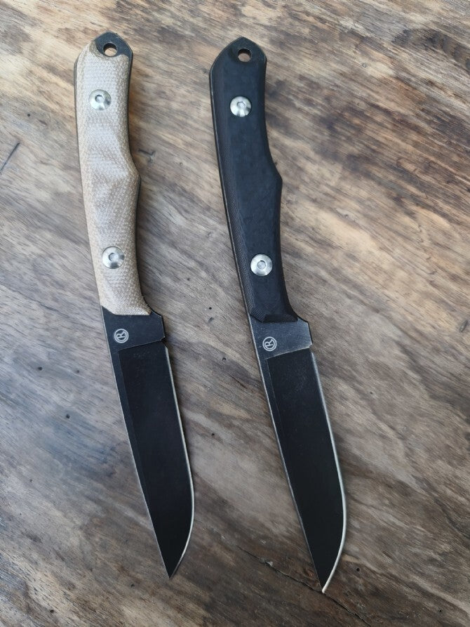 8'' New Stone Wash 12C27M Steel Blade camping Outdoor Utility tool Knife VTH01